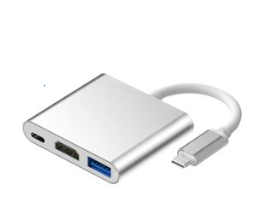 USB Type-C to HDMI + USB Type-C + Type-A USB Adapter - da620/B-A3/X4