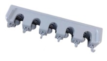 5 Compartment broom Holder/New rack/x2
