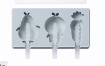 SILICONE ICE CREAM MOULDS/X2