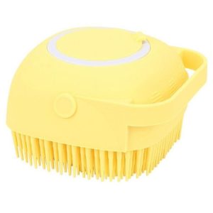 Silicone Massage Bath Brush yellow/b-a5/x4