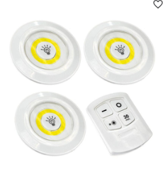 Led light with remote control set of 3/C-B1/X5