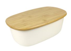 Bamboo 2 in 1 chopping board and bread bin/f-e5/x2
