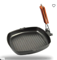 Synmore Non-Stick Square Grill Pan 28cm white & orange box/C-U2/x2