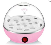 Chicken Shape 7 Egg Boiler - Pink