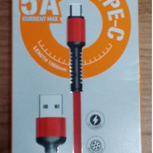 Ldnio LS63-5A - Usb to Type-c 5A Cable - 1 Meter Red