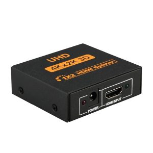 1x2 1080p Full HD HDMI Splitter -black